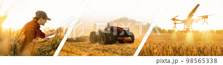 Smart farm banner Smart farm banner 98565338