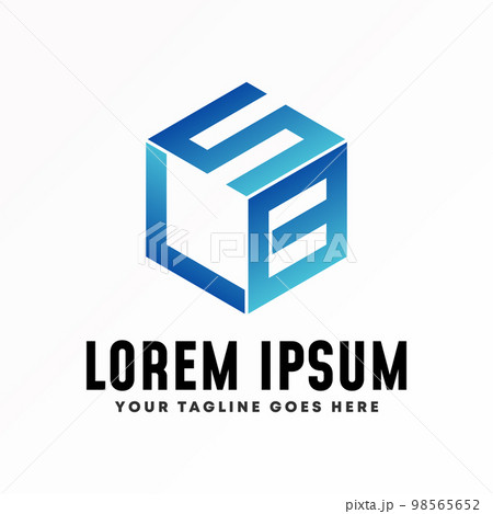Letter LSB or SLB font in 3D hexagon image graphic icon logo design abstract concept vector stock. Can be used as a symbol related to initial or monogram 98565652