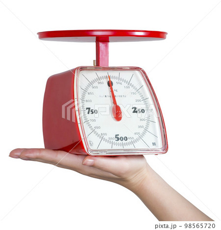 はかりを持つ手 はかりを持つ手 98565720