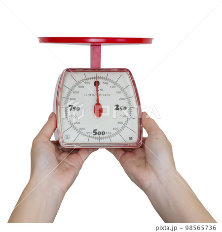 はかりを持つ手 はかりを持つ手 98565736
