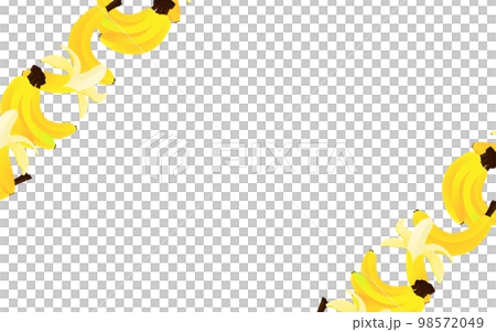 Background/frame with bananas on both sides Background/frame with bananas on both sides 98572049