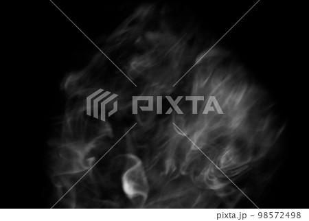 煙 湯気 オーバーレイ用素材 煙 湯気 オーバーレイ用素材 98572498