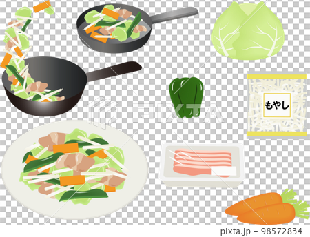 炒蔬菜和配料套裝 98572834