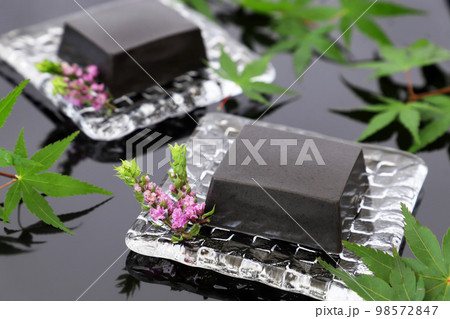 黒ごま豆腐 ごま豆腐 黒ごま豆腐 ごま豆腐 98572847