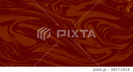 Vector abstract geometric design with psychedelic swirling red liquid paint. Poster, placard, cover, flyer, brochure, banner template. 98572928