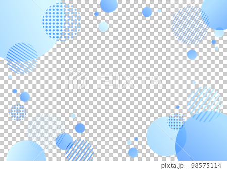 blue polka dot geometric pattern background material 98575114