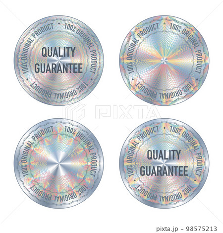 Holographic gradient circles 98575213