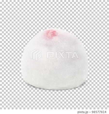 いちご大福 苺大福 イラスト リアル いちご大福 苺大福 イラスト リアル 98577814