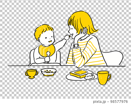 eating with mom 98577976