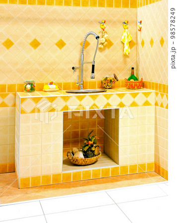 Orange kitchen Orange kitchen 98578249