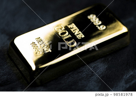 金インゴットのイメージ写真 98581978