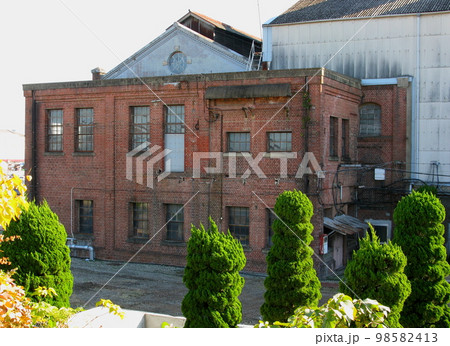 ニッケ加古川工場（明治32年創業の日本毛織）の煉瓦建築（解体済み） 98582413