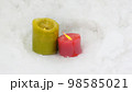 雪とキャンドル 98585021