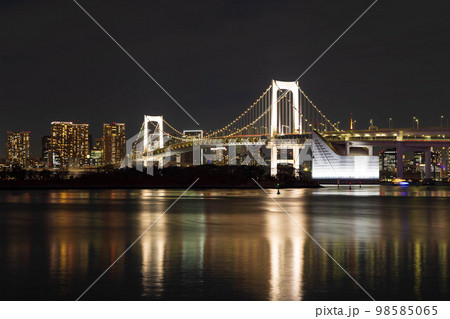 東京夜景 レインボーブリッジ 東京夜景 レインボーブリッジ 98585065