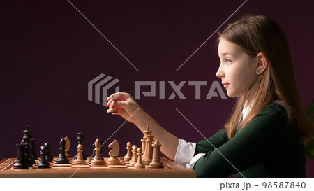 Young chess player 98587840