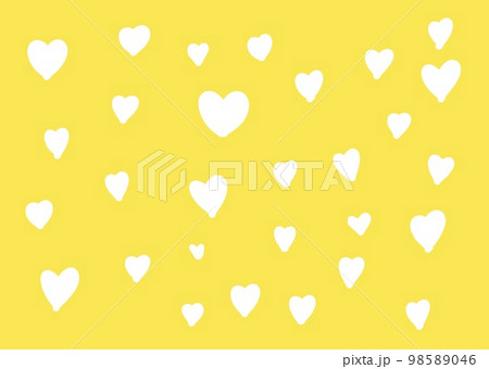 ハートがたくさん　背景素材 98589046