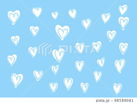 シンプルなハート背景素材 シンプルなハート背景素材 98589081