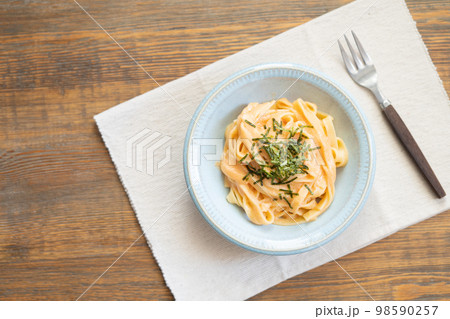 明太子クリームパスタ 明太子クリームパスタ 98590257