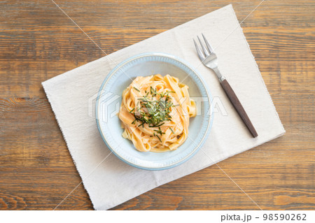 明太子クリームパスタ 98590262
