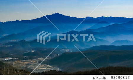 小海スキー場からの絶景 御座山 小海スキー場からの絶景 御座山 98590317