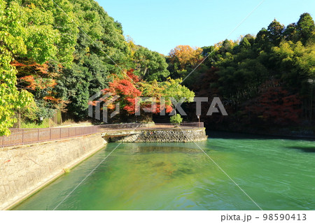 宇治川風景 宇治川風景 98590413