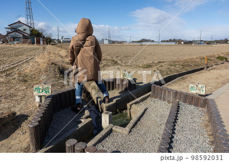 栃木・群馬・埼玉の三県境 栃木・群馬・埼玉の三県境 98592031