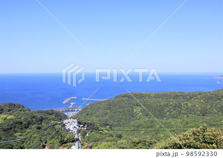 室戸岬展望台から見る太平洋 98592330