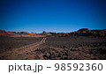 Abstract Rock formation at Tamezguida in Tassili nAjjer national park, Algeria 98592360