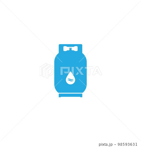 Gas cylinders icon 98593631