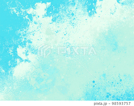 幻想的な水色の水彩テクスチャ背景 幻想的な水色の水彩テクスチャ背景 98593757