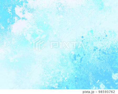幻想的な水色の水彩テクスチャ背景 幻想的な水色の水彩テクスチャ背景 98593762