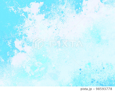 幻想的な水色の水彩テクスチャ背景 幻想的な水色の水彩テクスチャ背景 98593778