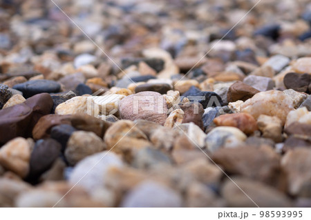 Abstract small stone texture background 98593995