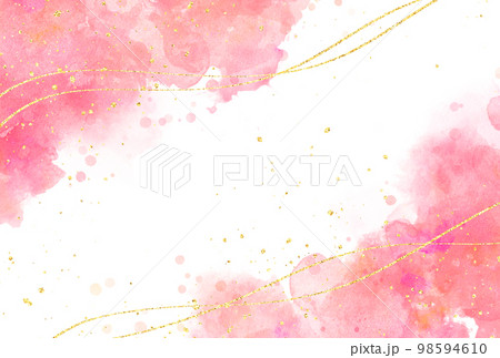 背景素材_水彩テクスチャ_ピンク 背景素材_水彩テクスチャ_ピンク 98594610