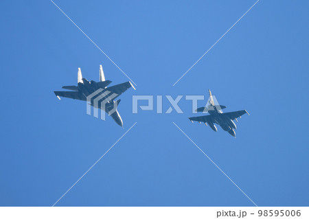 航空自衛隊F-2B&インド空軍スホーイSu-30MKI 98595006