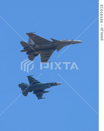 航空自衛隊F-2B&インド空軍スホーイSu-30MKI 98595018