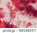 赤い幻想的な水彩テクスチャ背景 98596057