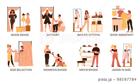 Fitting Room Flat Compositions 98597784