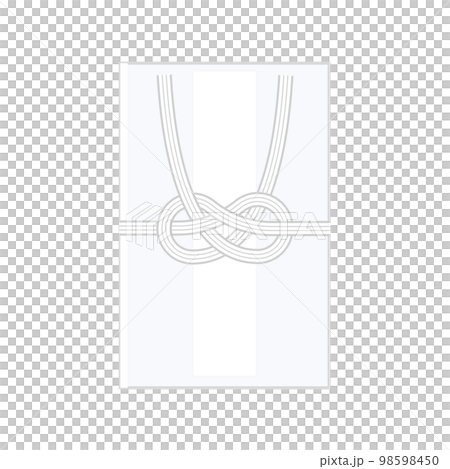 双白の結び切りの香典袋 双白の結び切りの香典袋 98598450