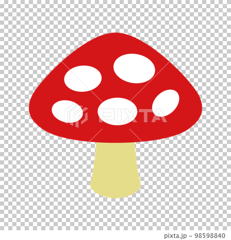 キノコ　アイコン 98598840