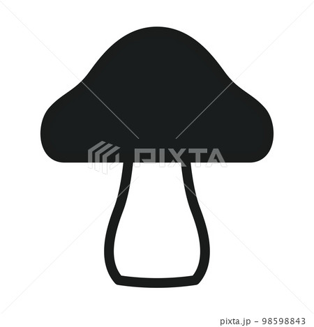 キノコ　アイコン 98598843