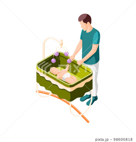 Father On Maternity Leave Icon 98600818