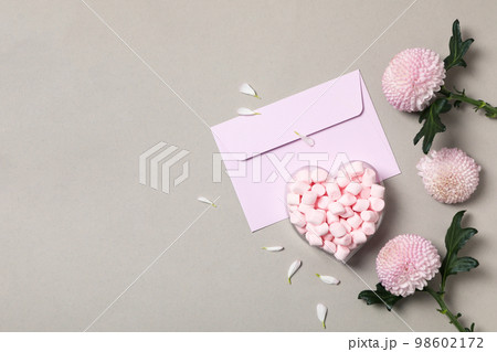 Concept of greeting, 8 march, Womans day, space for text 98602172