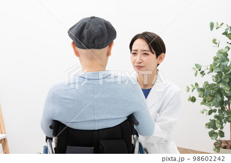 医療　緩和ケア　脱毛　 98602242