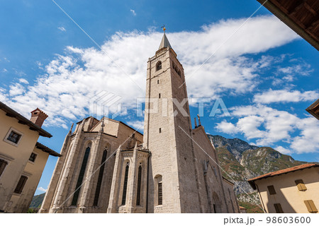 Medieval Cathedral of Venzone in Friuli-Venezia Giulia Italy 98603600