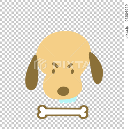 Dog's expression Front illustration Wait Dog's expression Front illustration Wait 98604929