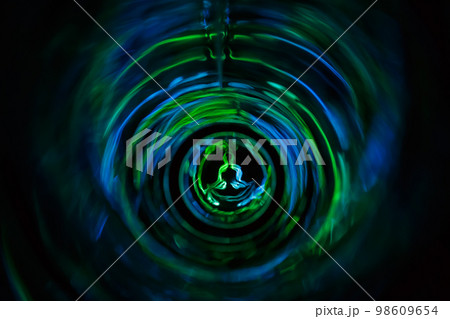 Yoga meditation in lotus pose with aura spiritual. Abstract blurred background Yoga meditation in lotus pose with aura spiritual. Abstract blurred background 98609654