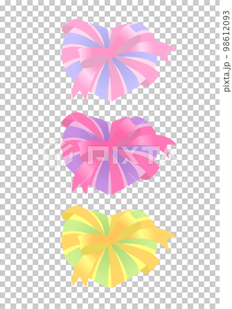 heart and ribbon gift 98612093