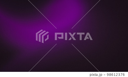 Dark purple background, grainy texture, black violet purple color gradient, abstract banner backdrop design 98612376