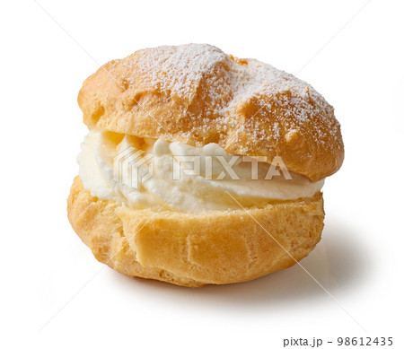 freshly baked cream puff freshly baked cream puff 98612435
